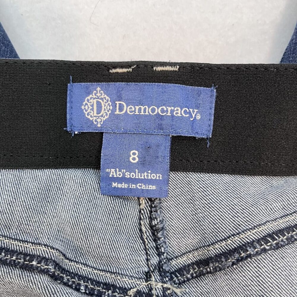 Democracy Ab solution ankle skimmer skinny denim women's jean 8 - Picture 5 of 6